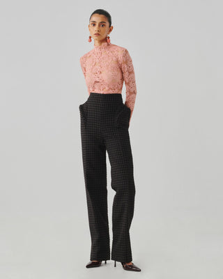 Pink lace bodysuit - Contemporary Wear - Ascent Muse Bodysuit by Aroka