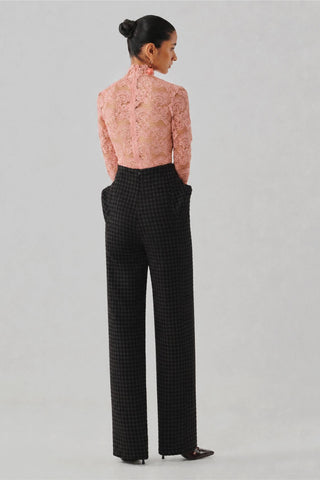 Pink bodysuit pant set - Contemporary Wear - Muse Bodysuit Pant by Aroka