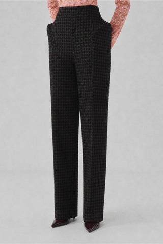 Jacquard Pants - Contemporary Wear - Black Ascent Mosaic by Aroka