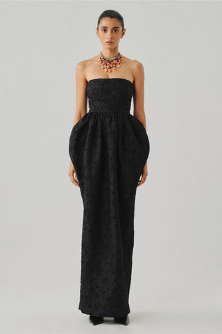 Black Gown - Indian Wedding - Audrey Ascent by Aroka