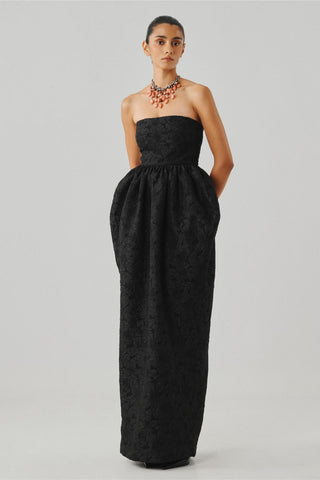 Black Gown - Indian Wedding - Audrey Ascent by Aroka