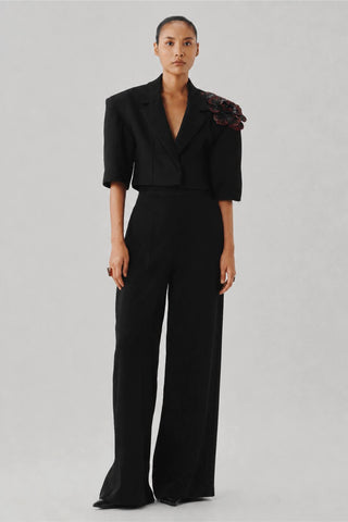 Cropped Jacket - Contemporary Wear - Zia Black Ascent by Aroka