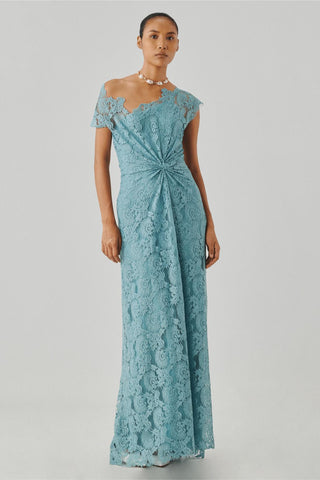 Blue lace dress - Contemporary Wear - Ascent Arnaz Lace Dress by Aroka
