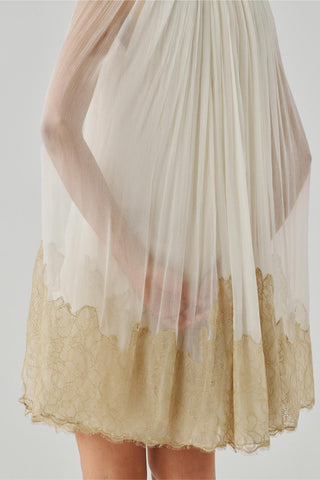 Cape Dress - Indian Wedding - Diana Ivory Ascent by Aroka