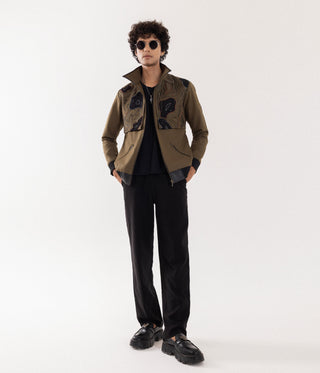 Jacket special occasion - Green Bomber Terra Nomad by Paarsh 