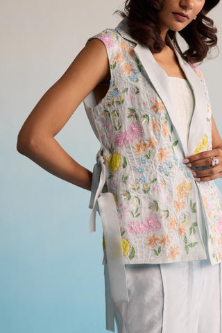 Blue bahaar lilou co-ord set