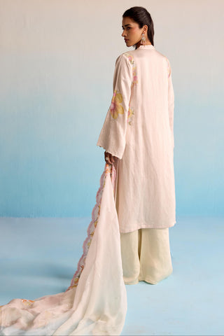 Pink bahaar azami kurta set