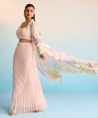 Pinl bahaar serelina skirt with jacket