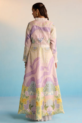 Pinl bahaar serelina skirt with jacket