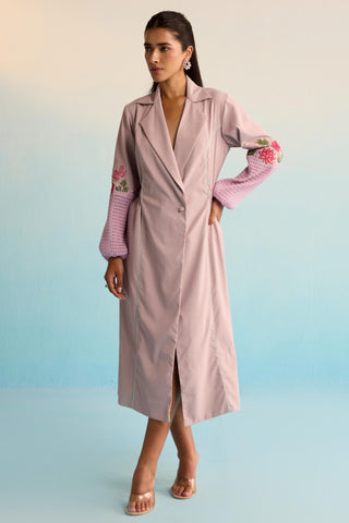 Purple bahaar elinor neoprene dress