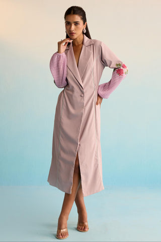 Purple bahaar elinor neoprene dress