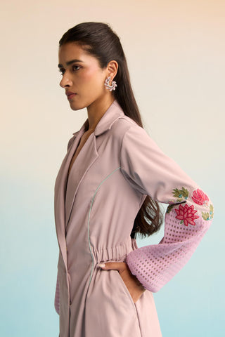 Purple bahaar elinor neoprene dress