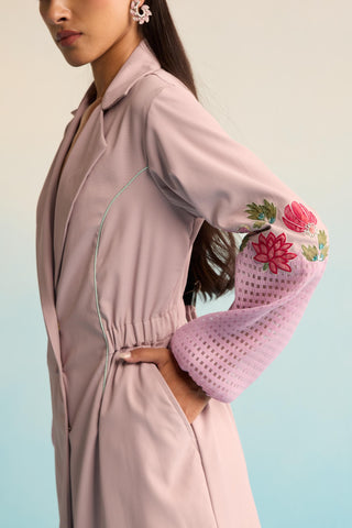 Purple bahaar elinor neoprene dress