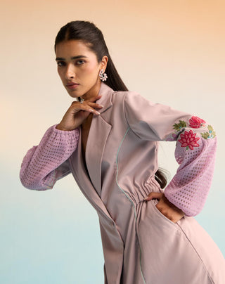 Purple bahaar elinor neoprene dress