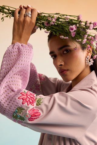 Purple bahaar elinor neoprene dress