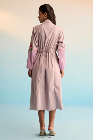 Purple bahaar elinor neoprene dress