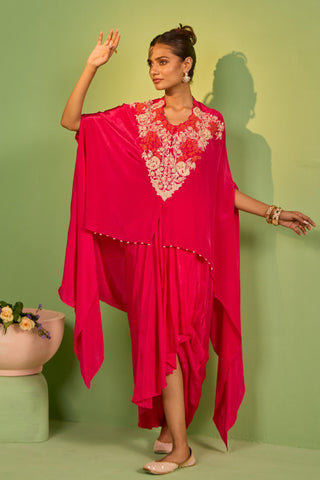 Pink bahaar lumina kaftan