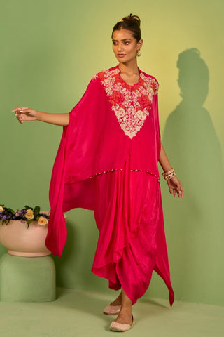 Pink bahaar lumina kaftan