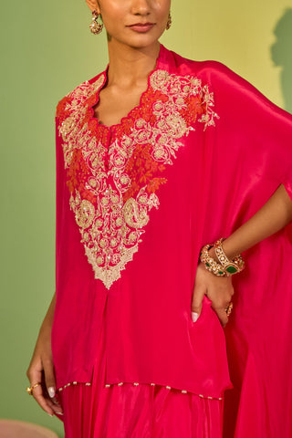 Pink bahaar lumina kaftan