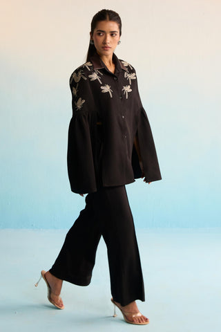 Black bahaar valeska co-ord set