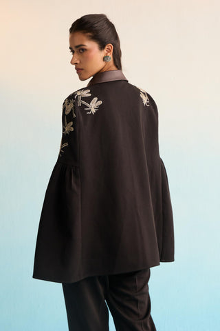 Black bahaar valeska co-ord set