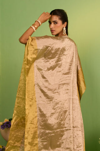 Brown bahaar itya kaftan set