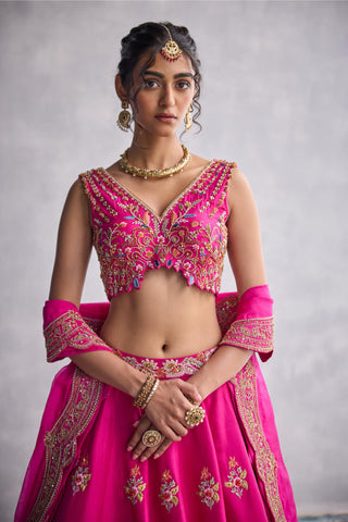Pink forever vows lehenga set