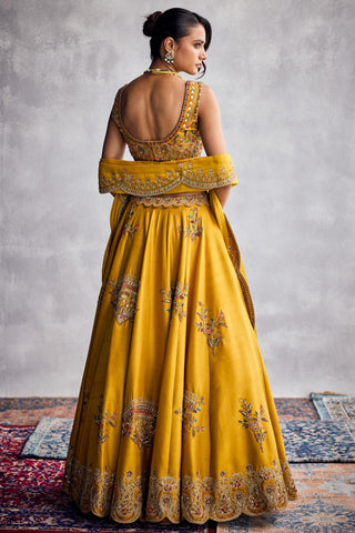 Yellow forever vows lehenga set