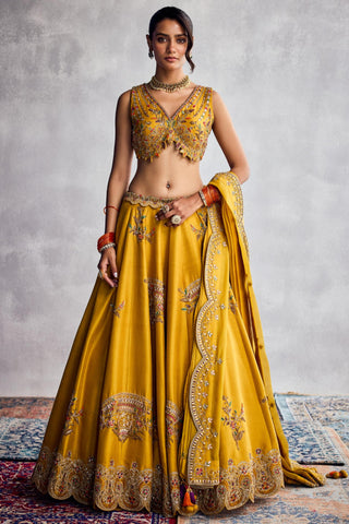 Yellow forever vows lehenga set
