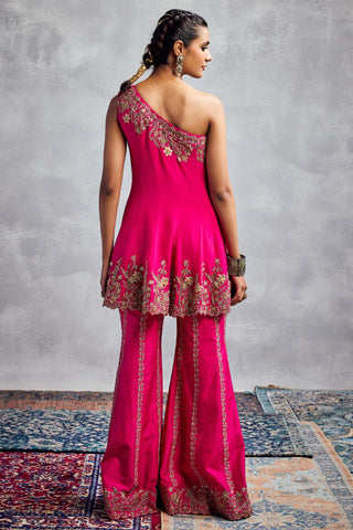 Pink forever vows top pant set