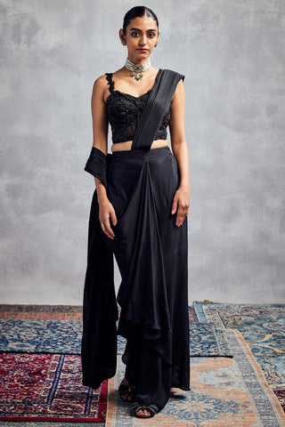 Black forever vows saree set