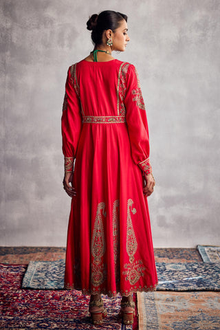 Red forever vows angrakha set