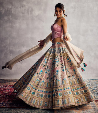 Ivory forever vows lehenga set