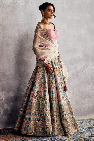 Ivory forever vows lehenga set