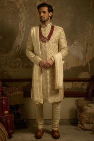 Ivory stardust mehraan sherwani