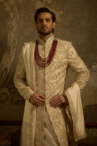 Ivory stardust mehraan sherwani
