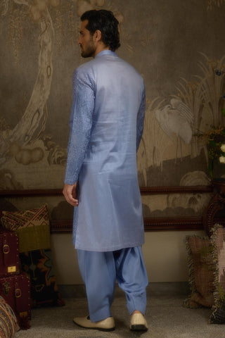 Blue stardust fiza gul kurta