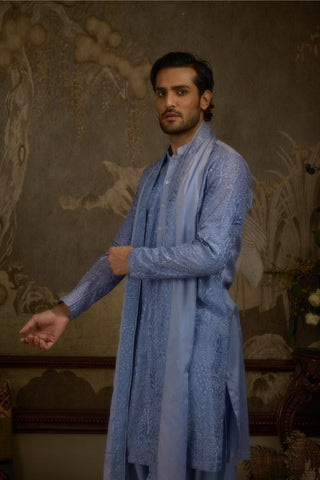 Blue stardust fiza gul kurta