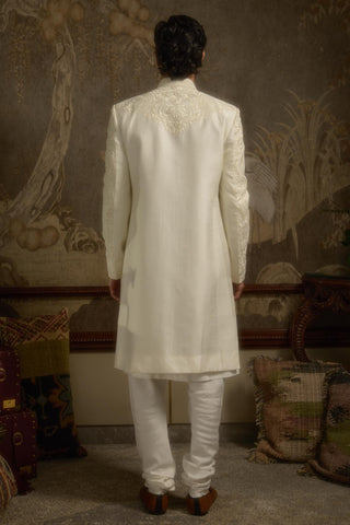 Ivory stardust afreen sherwani