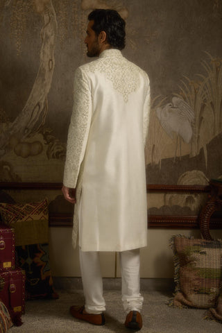 Ivory stardust heeranva sherwani