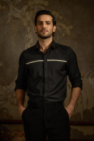 Black stardust echo blade event shirt