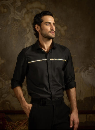 Black stardust echo blade event shirt