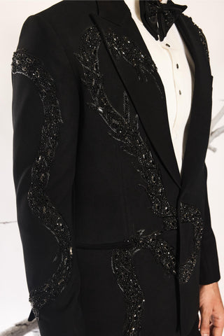 Black stardust astral mirage tuxedo