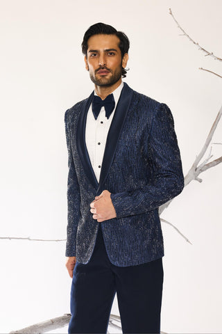 Blue stardust lunar tides tuxedo