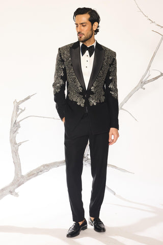 Black stardust stellar bloom tuxedo