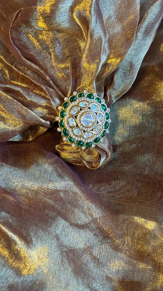 Ring for Indian Weddings – Red Advika by Amraani