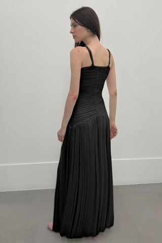 Dress Romantic Wear - Black Amina Dress by self-cntrd