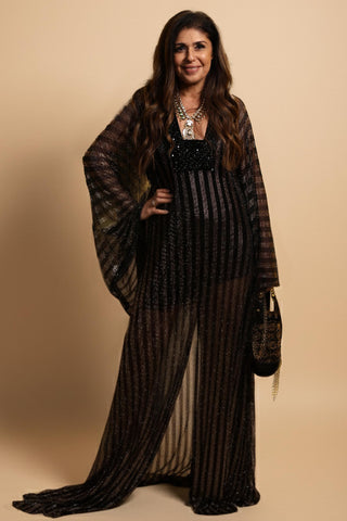 Black asht seher kaftan