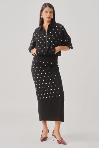 Black Skirt for Contemporary Wear – Constellation by Aroka