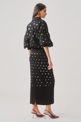 Co-ord Set for Contemporary Wear – Black Bling by Aroka